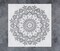 GSS Designs Large Mandala Stencil 16x16 Inch – Reusable Rangoli Wall & Floor Template for Painting on Walls, Fabric, Furniture & DIY Home Decor